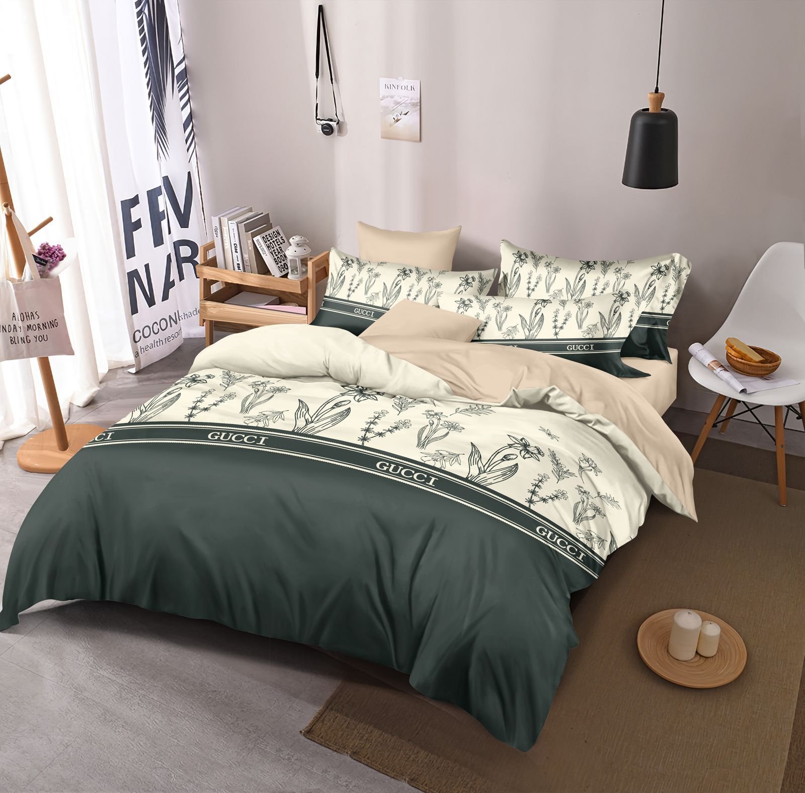 King bedsheets cover set linens تلبيسات كينج