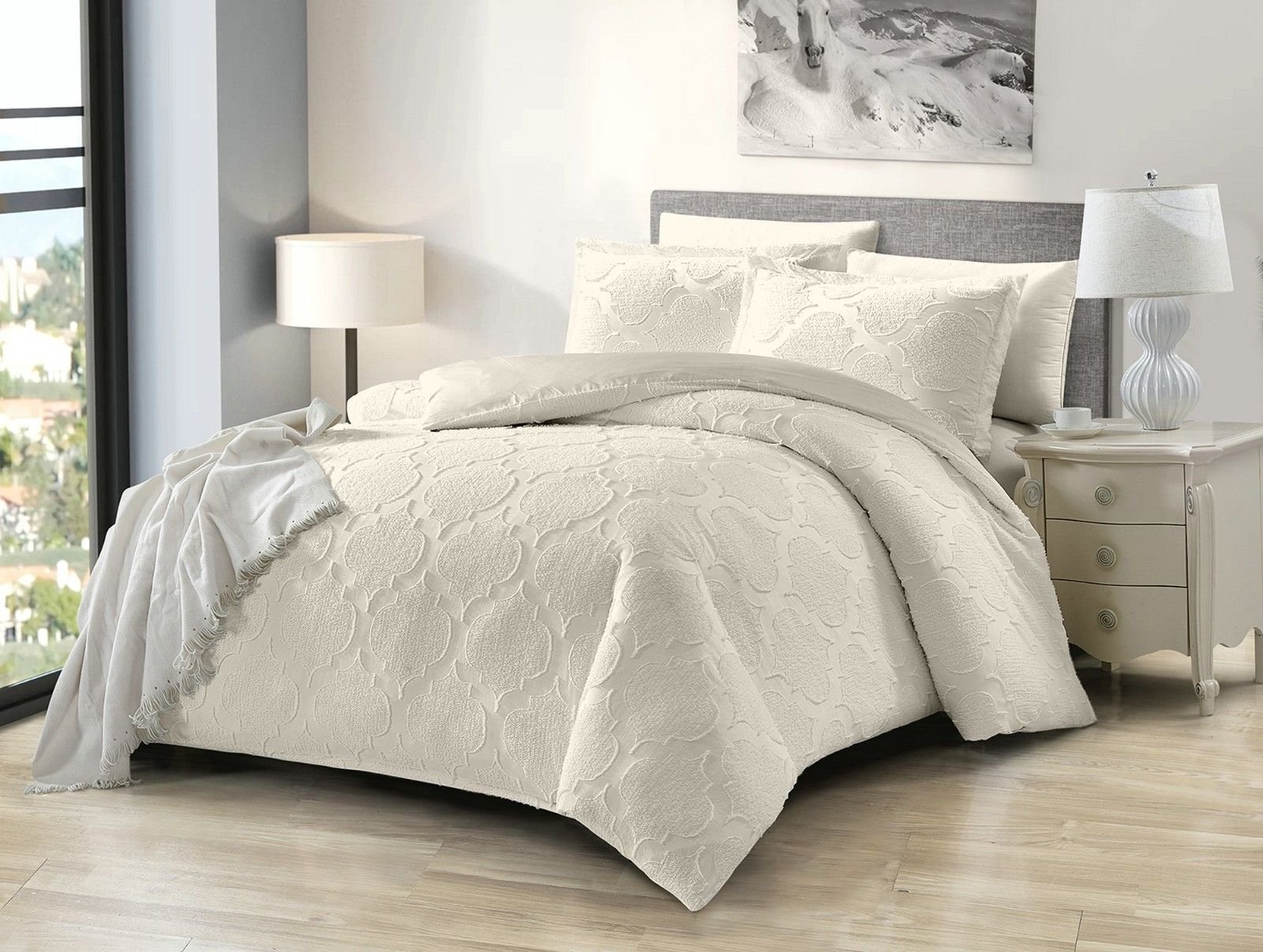 King bedsheets cover set linens تلبيسات كينج