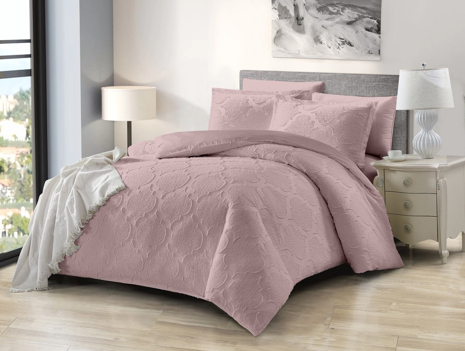 King bedsheets cover set linens تلبيسات كينج