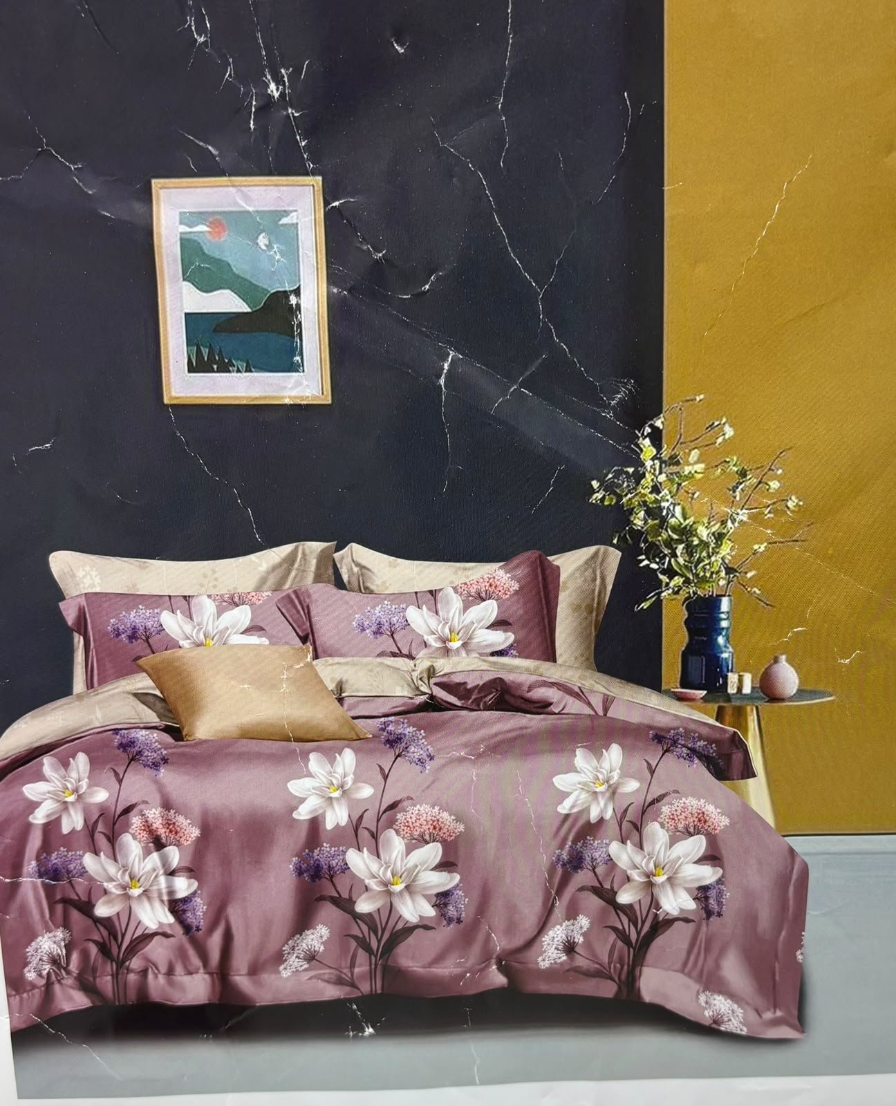 king duvet blanket comfort set لحاف بحشوه كينج سايز نفرين
